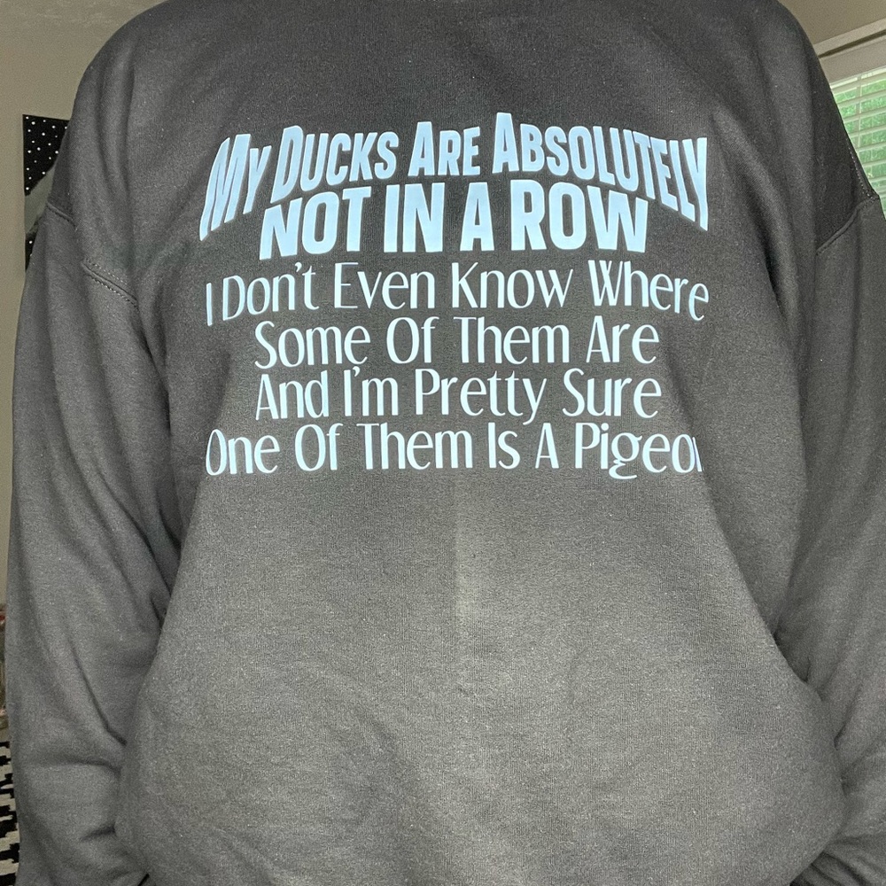 Black ‘Ducks’ Sweatshirt
